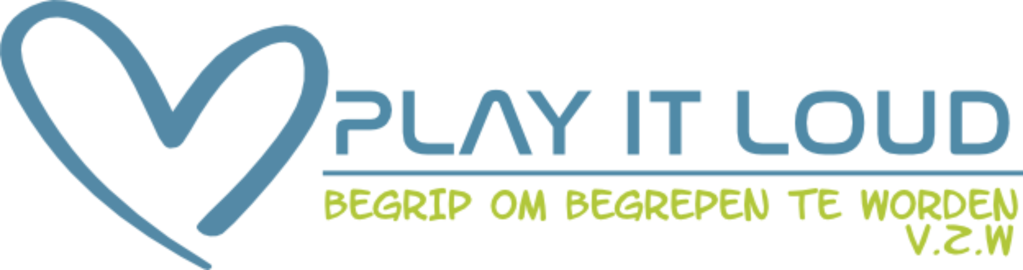Logo Play It Loud vzw