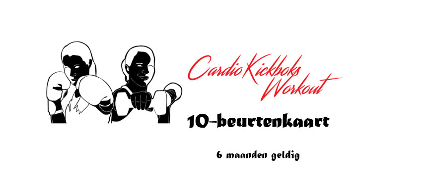 10-beurtenkaart Cardio Kickboks Workout