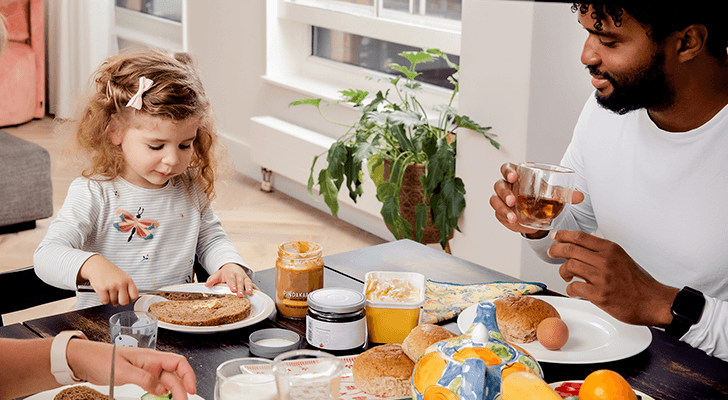 Kinderontbijt (voor 1 pompierke)