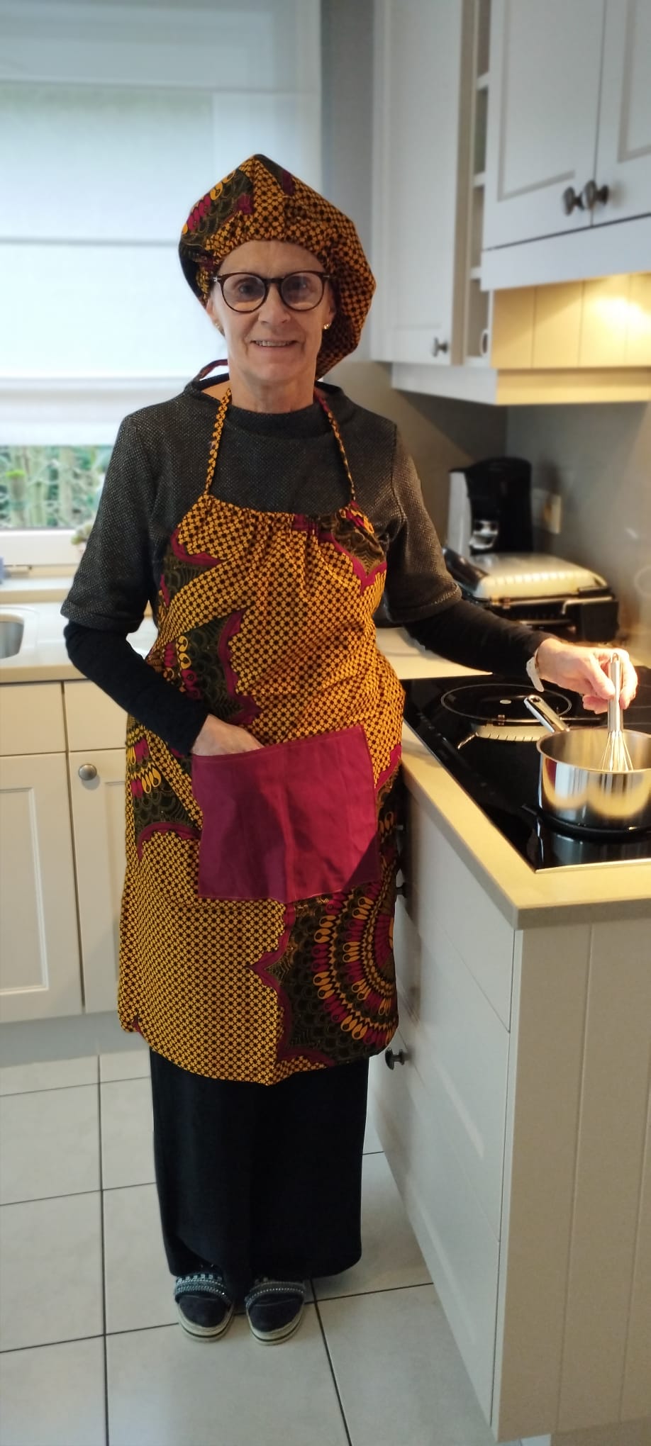 Keukenschort en koksmuts 003