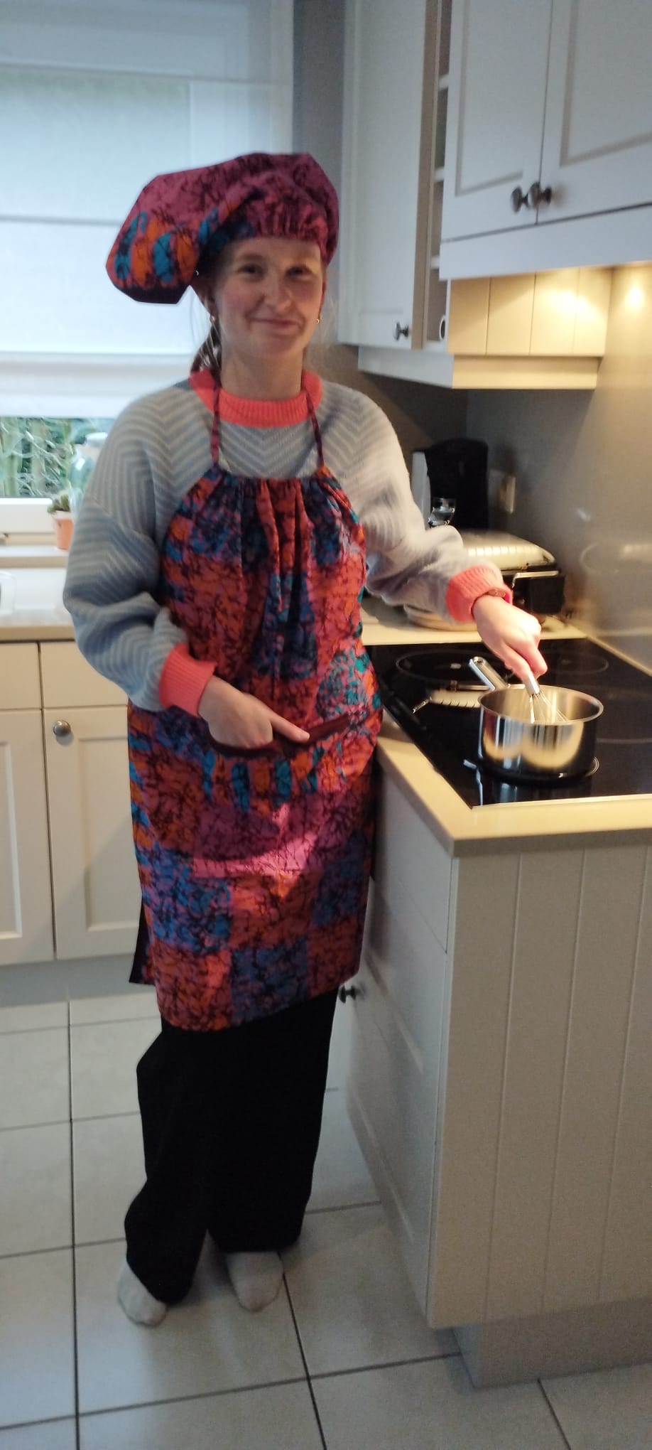 Keukenschort en koksmuts 004